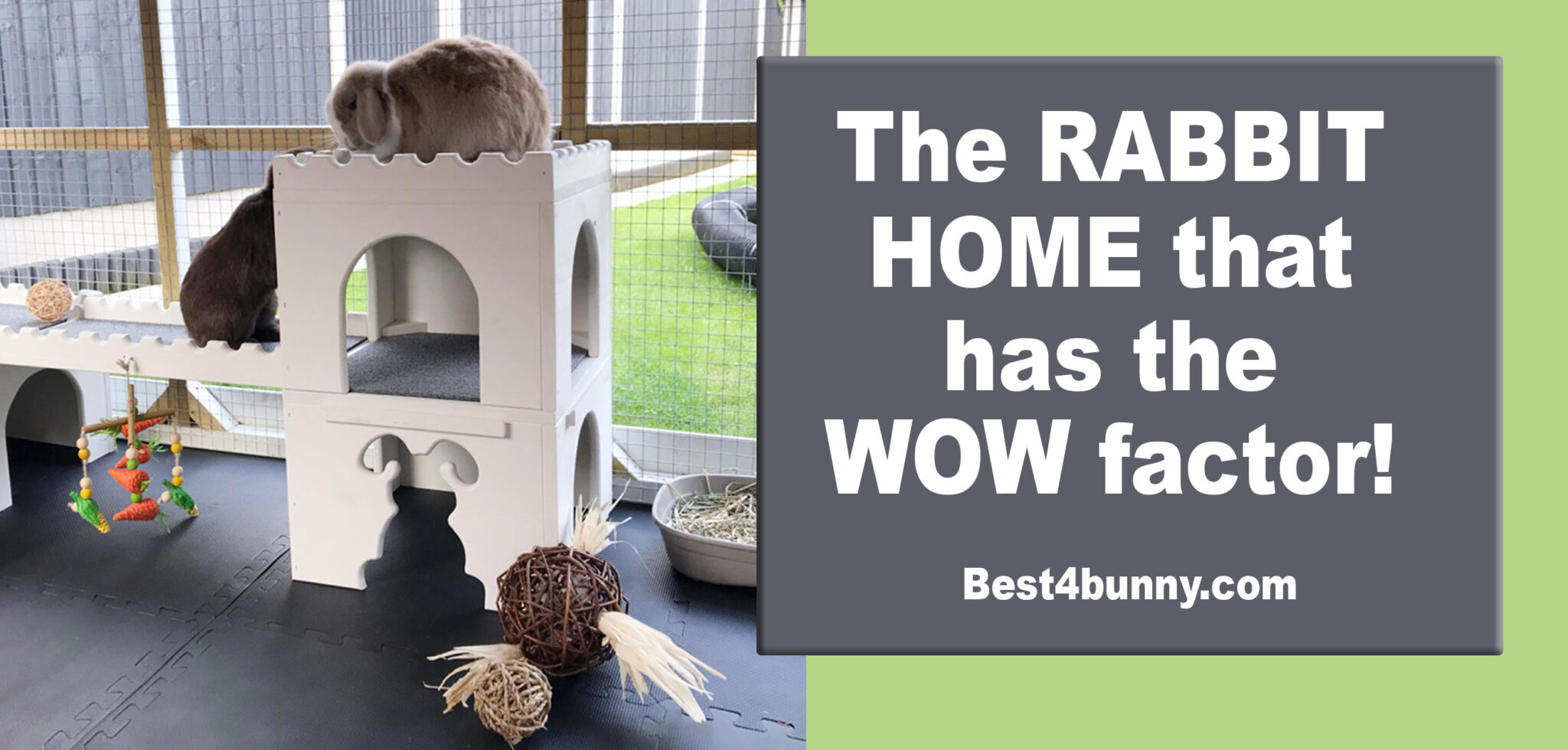 The Rabbit home that has the WOW factor! - Best4Bunny